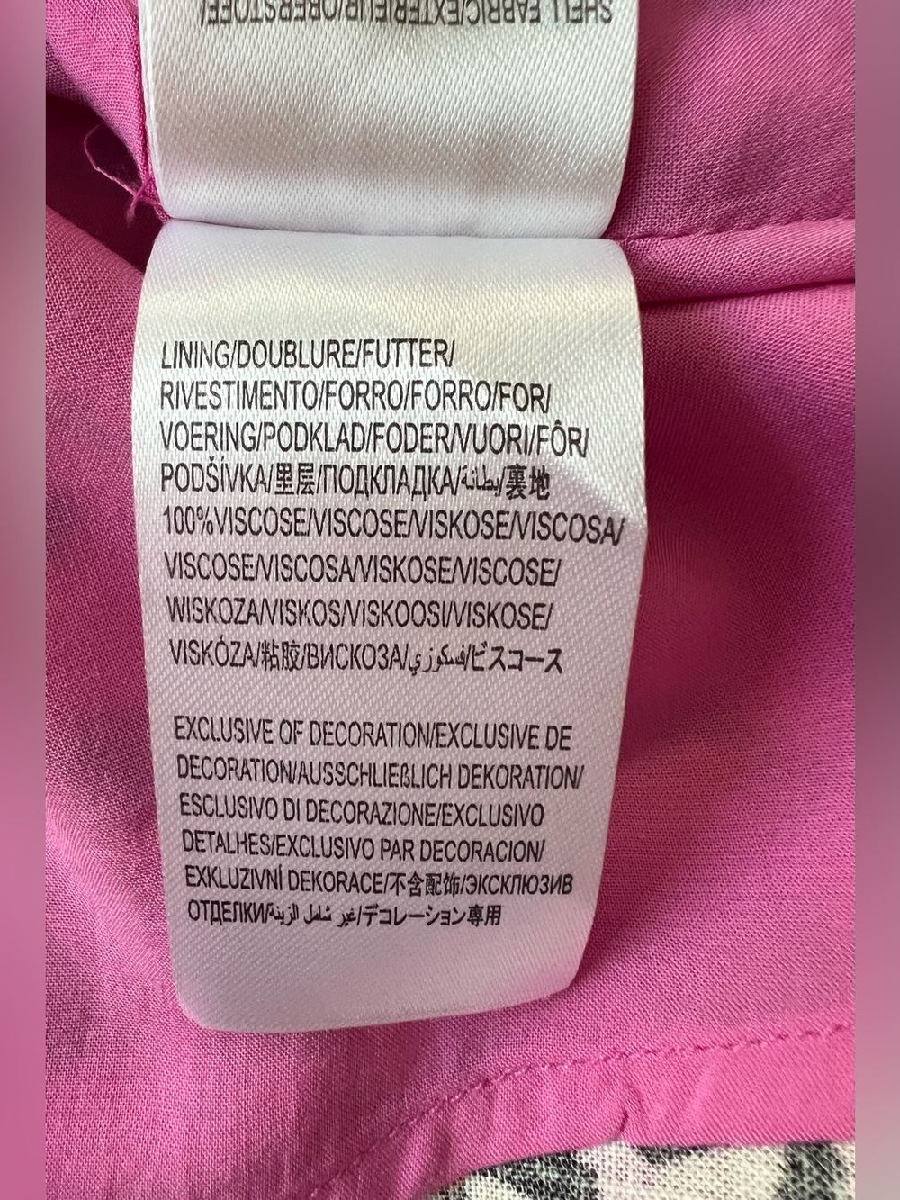 Farm Rio Leopard Forest Mini Dress XL Pink Linen Blend Tropical - Picture 14 of 16